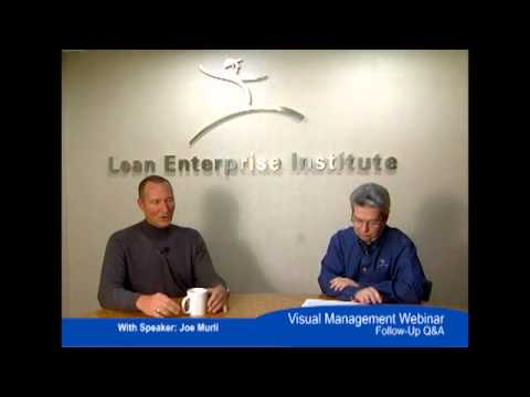 Integrating Visual Management and Management Standard Work webinar by Lean Enterprise Institute