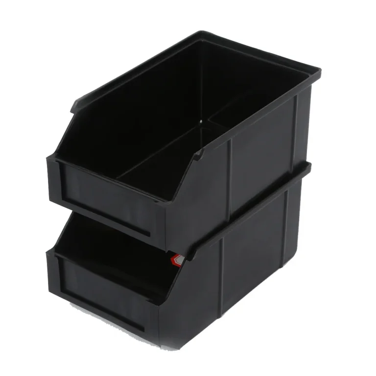 How should buyers specify a beveled ESD bin for front access?