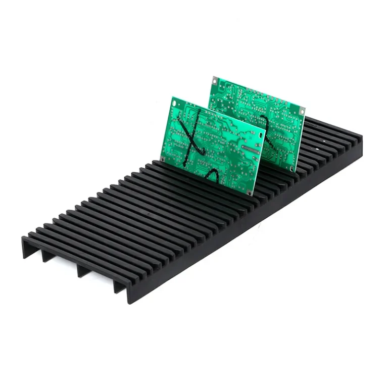 How do slotted ESD rack needs differ for PCB and SMT work?