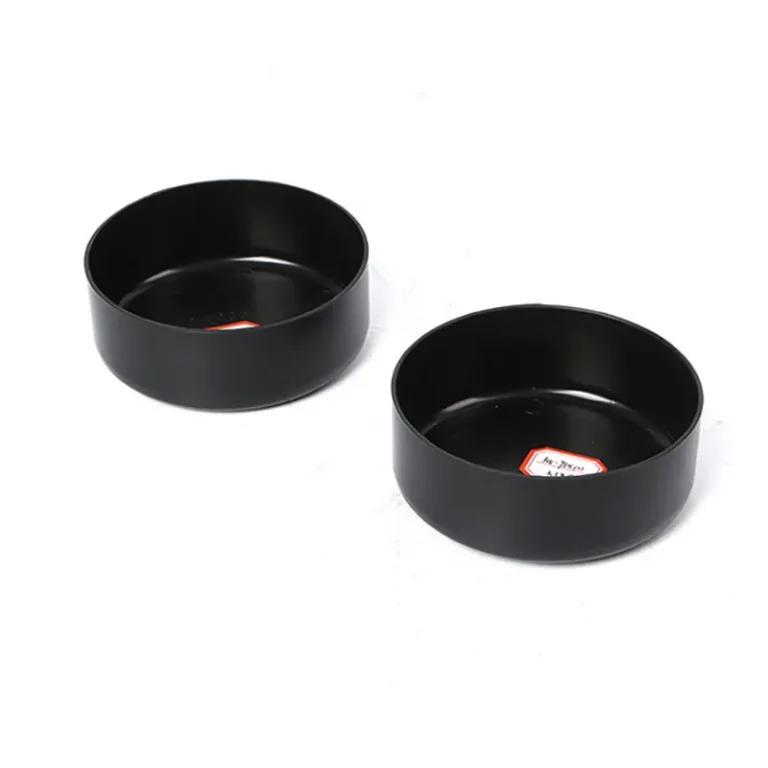 When should circular parts move into round ESD bins?
