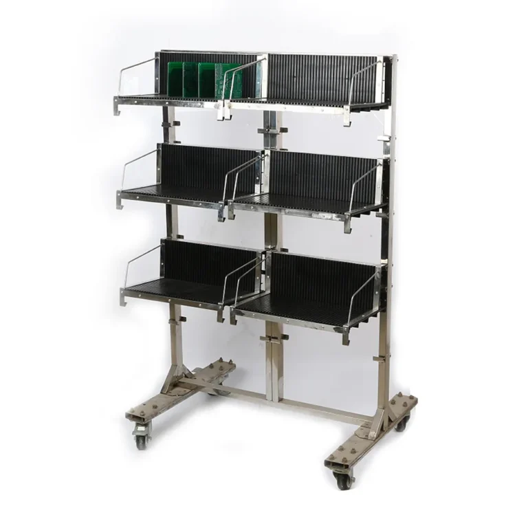 What should teams check before choosing a gradient-handle ESD cart?