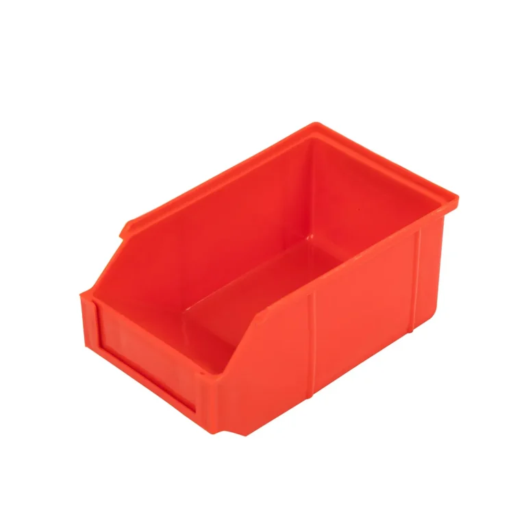 How can slant-edge ESD bins keep high-mix stock visible?