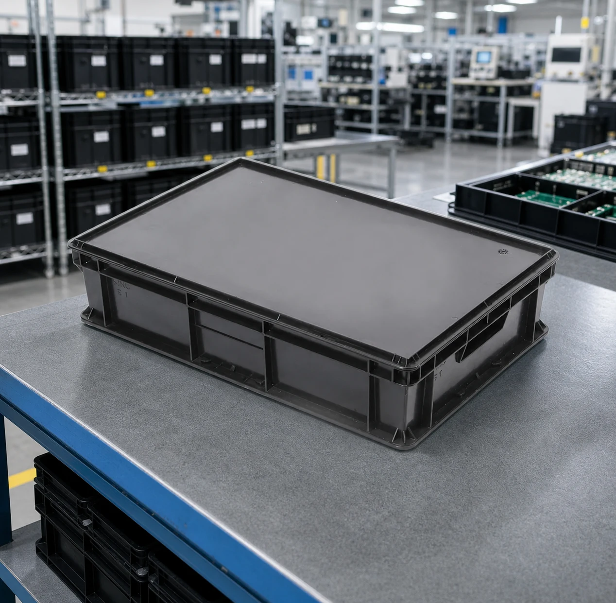 ESD box product context for artwork and placement review