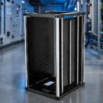 ESD rack for SMT PCB buffering concept illustration (not a product photo)