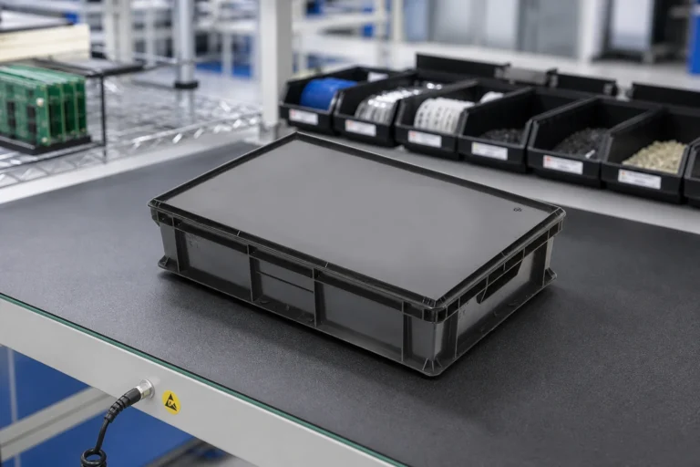 Heat Resistant ESD Box: High-Temperature Staging for Electronics