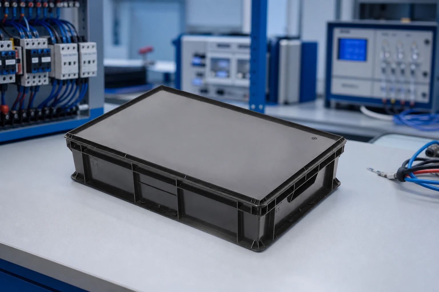ESD box for storage and circulation review