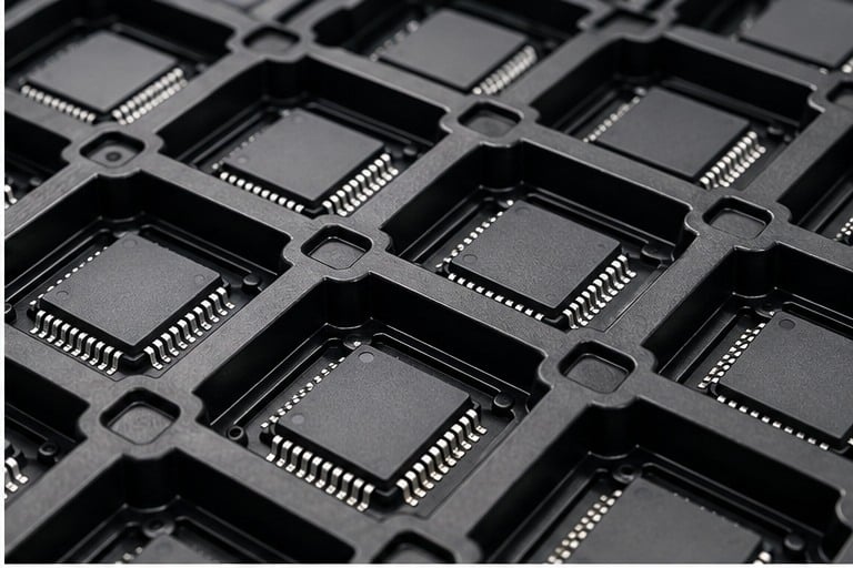 anti-static SMT component trays product detail