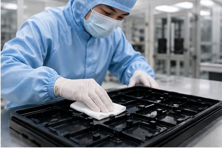 ESD cleanroom wipes product detail