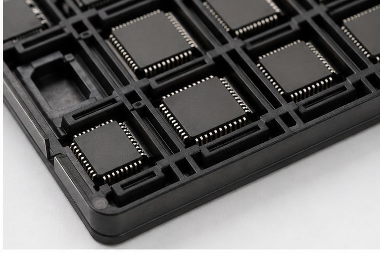 JEDEC tray dimensions product detail