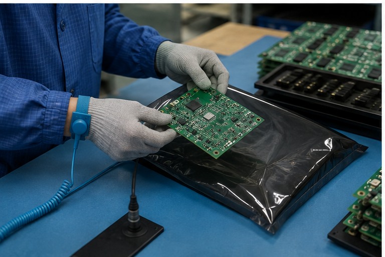 PCB ESD packaging standard handling and verification